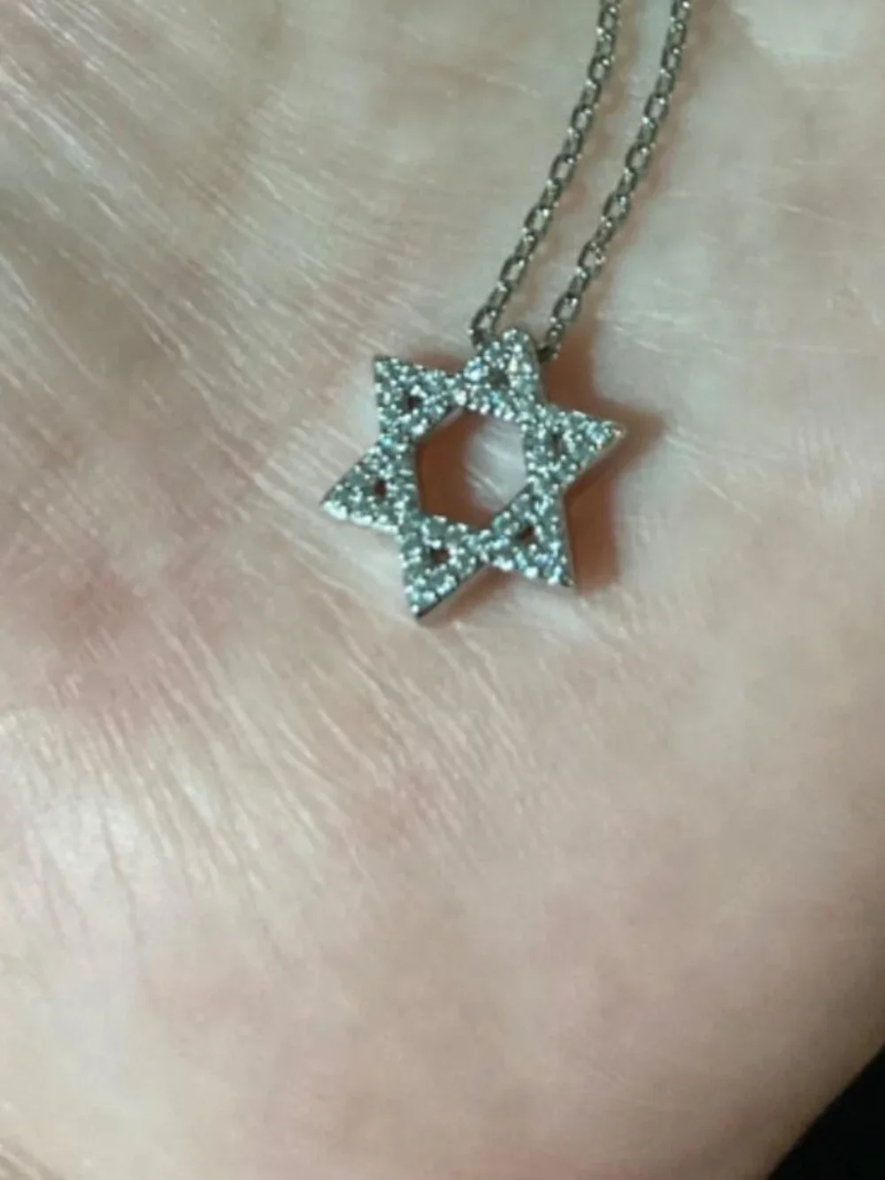 Neiman Marcus 14K Gold Plated Star of David Pendant Necklace